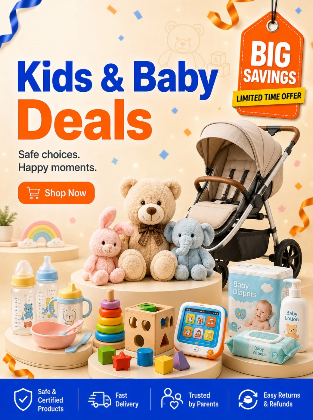 Kids, Toys & Baby